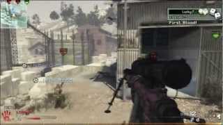 Cross Map No Scope at Quarry on MW2!