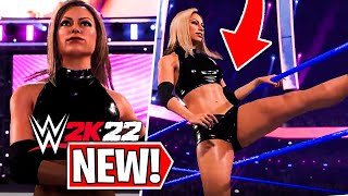 WWE 2K22 *NEW* DLC Stacy Keibler Full Entrance & Next UPDATE Tomorrow