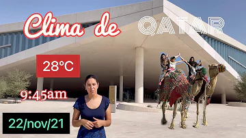 ¿Cuál es el mes más frío en Qatar?