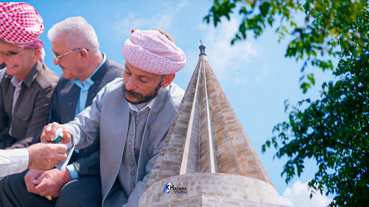 مراسيم عيد راس السنة الايزيدية في قرية حتارة كبير 16.4.2025 4K By KHATRA VIDEO PART 1
