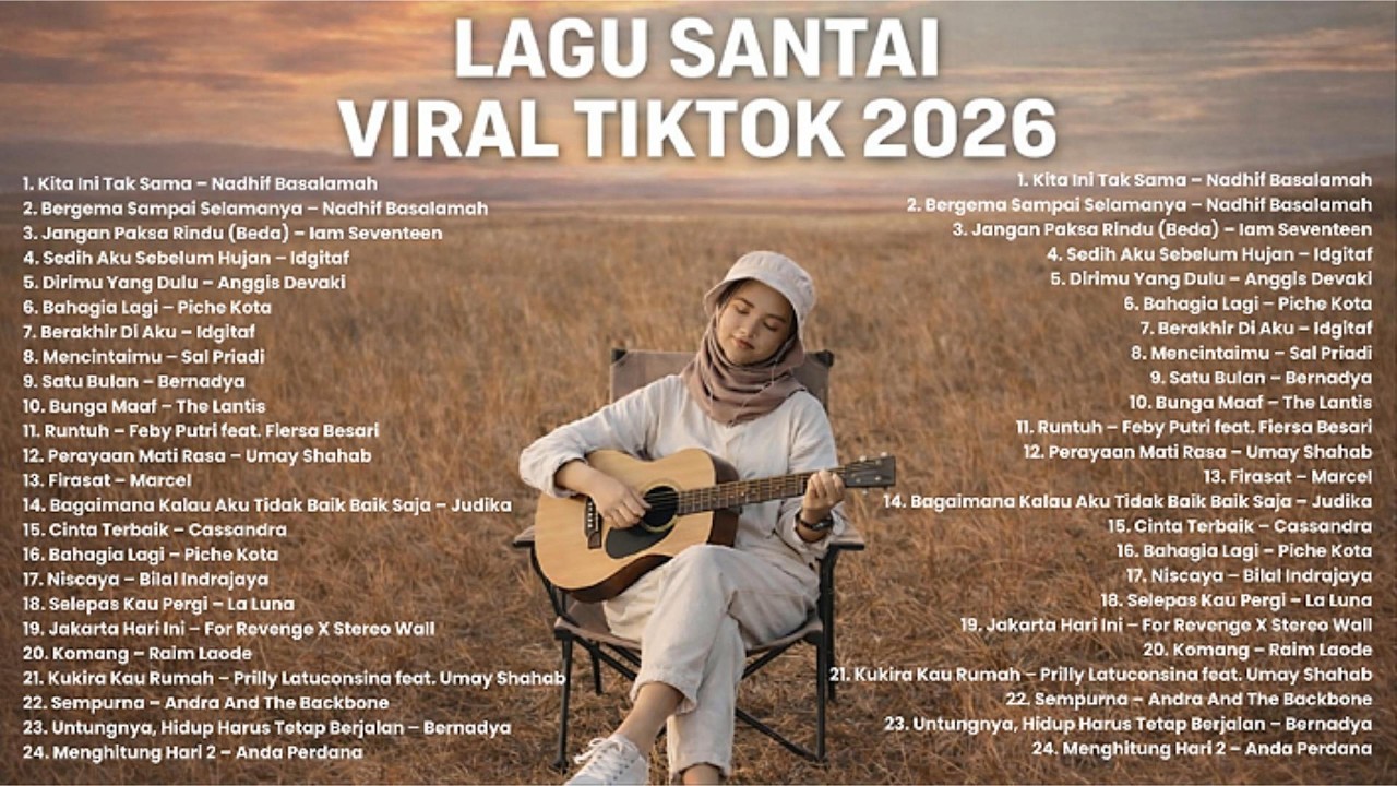 Lagu Pop Indonesia Terbaru 2026 — Lagu Santai Viral Tiktok 2026  Pop Hits Indonesia 2026 #trending