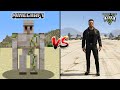 MINECRAFT IRON GOLEM VS GTA 5 TERMINATOR - WHO IS BEST?