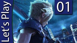 Let's Play Final Fantasy 7 - 100% FF7 Walkthrough - Mako Reactor No 1 - Part 1