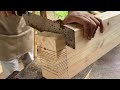 Wood Recycling Project From Waste Wood. Building A Sturdy Dining Table