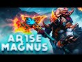 Dota 2 tier 1 magnus gameplay senses by ar1se  and game wining calls 