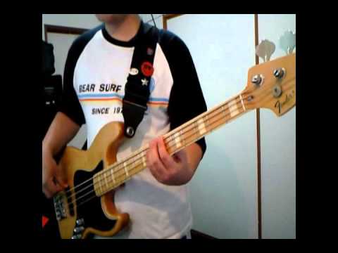 1000のバイオリン　/　THE BLUE HEARTS　BASS弾いてみた