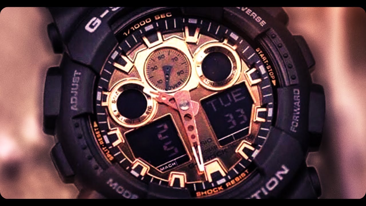 Casio G-Shock Analog-Digital Black and 