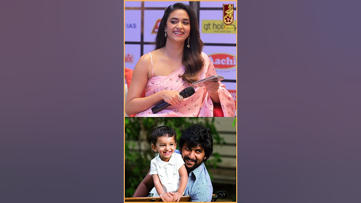 Nani பையன் எனக்கு Birthday wish பண்ணுவான்..! - Cute ஆன Voice Note Play செய்த Keerthy Suresh