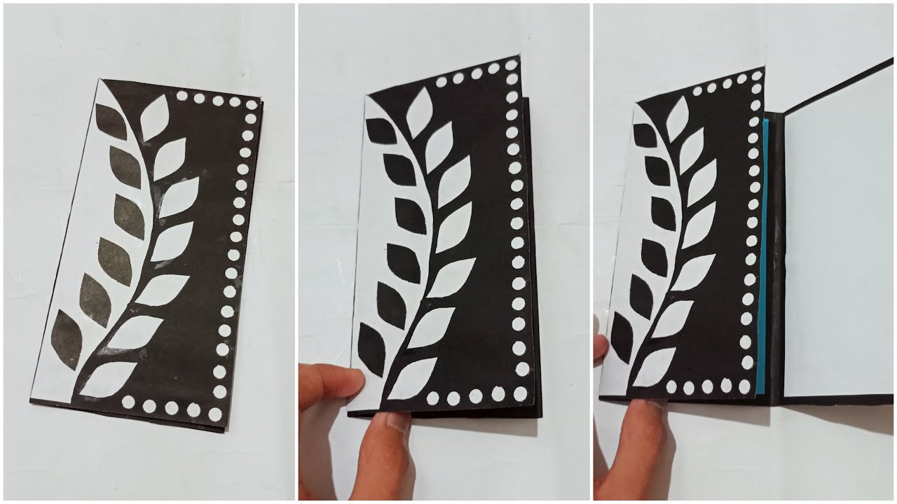 New Update How to make handmade BROCHURE for school project | With design ideas