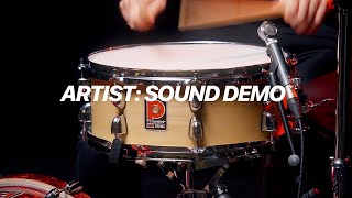 Artist: 14" x 5.5" Snare Drum Sound Demo | Premier Drums