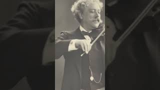 Pablo de Sarasate playing “Zigeunerweisen”