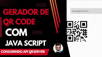 Aprenda a criar um projeto que gera QR Code usando a API do QRServer com JavaScript | HTML  | CSS