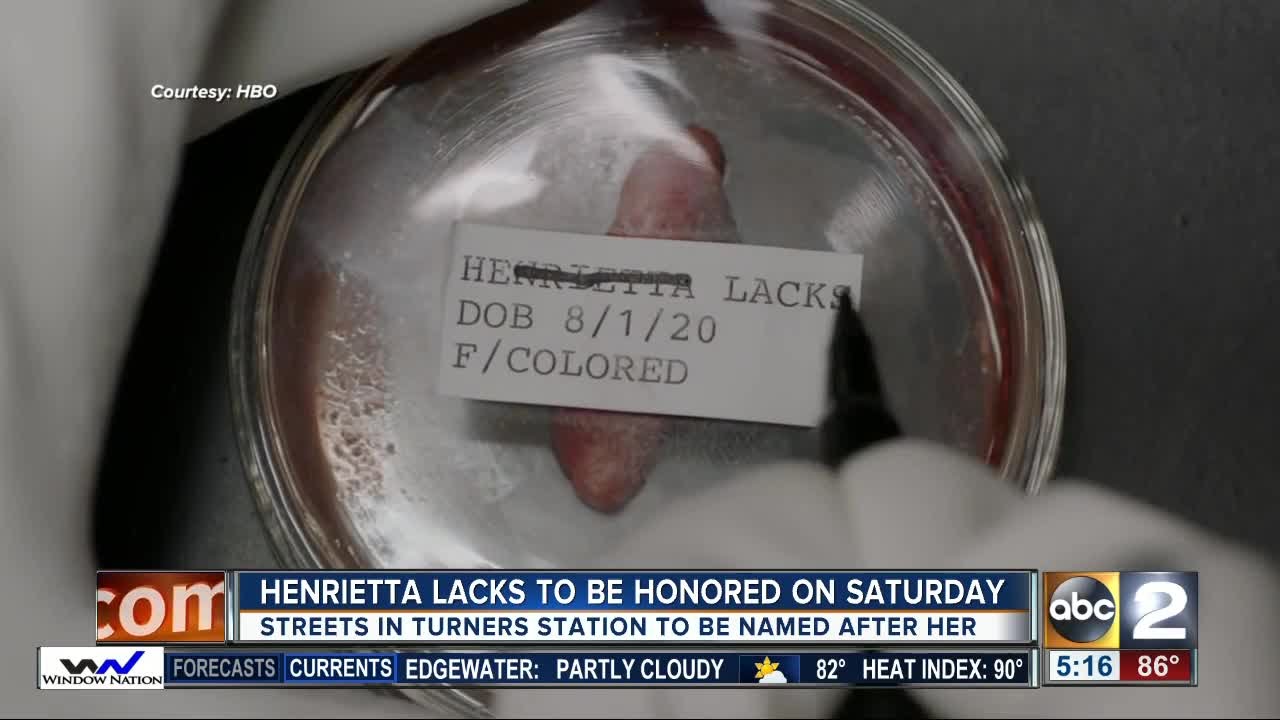 Henrietta Lacks to be honored in Turners Station