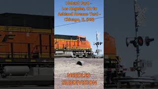BNSF 6560 EB Z LACNYC Hobart Yard Los Angeles, CA to Ashland Avenue Yard Chicago, IL NS 3-8-2025