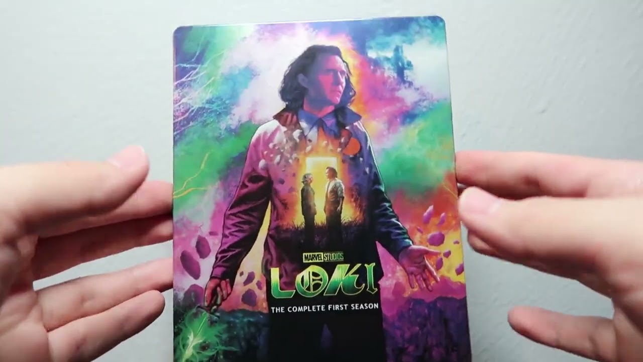 Loki Season 1 Blu-ray Steelbook Unboxing (One Shot)