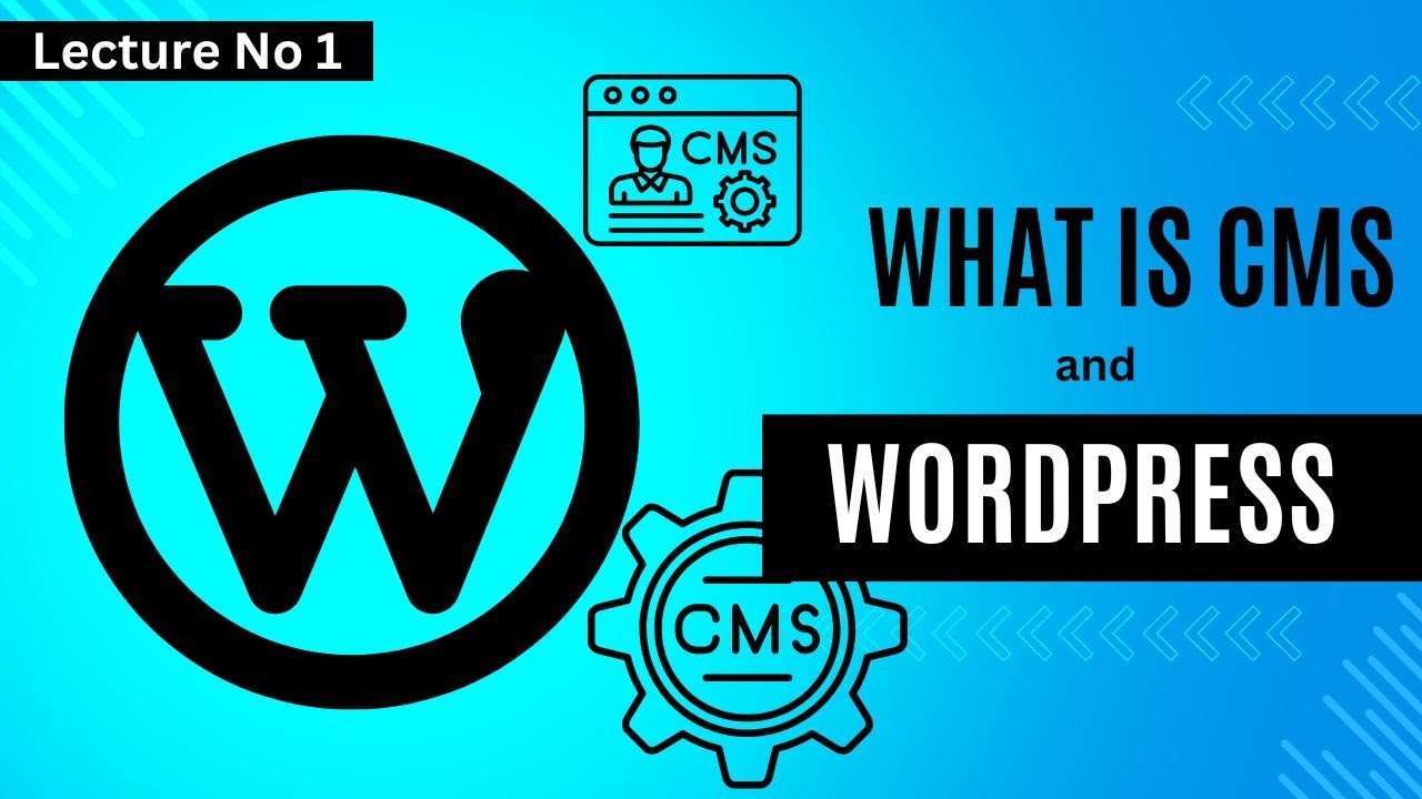 What is CMS and WordPress | WordPress Tutorial for beginners - YouTube