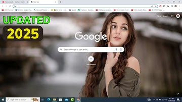 How To Change Google Background Image | Change Chrome Theme & Color (Simple Way)