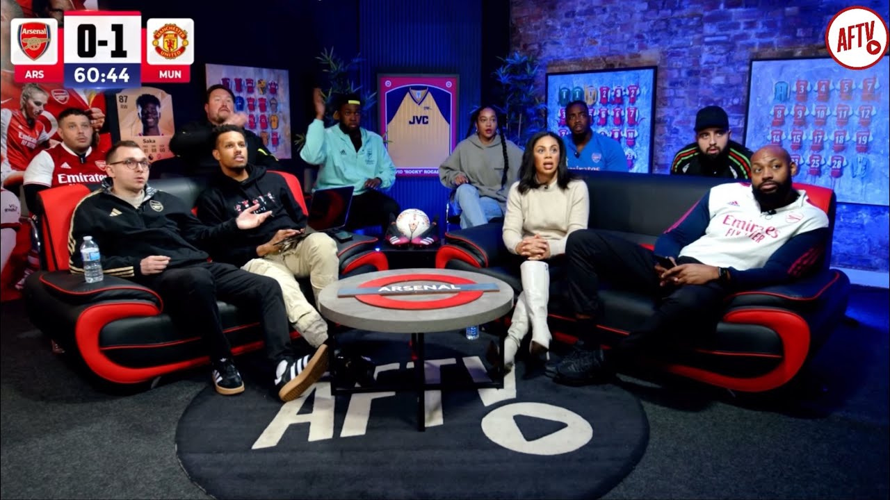 AFTV react to Dalot red card - YouTube