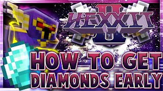 Hexxit 2 WALKTHROUGH | How To Get Diamonds Early & Dungeon Tactics screenshot 4
