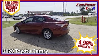 2020 Toyota Camry – Reliable, Efficient & Stylish Sedan | CarZone USA