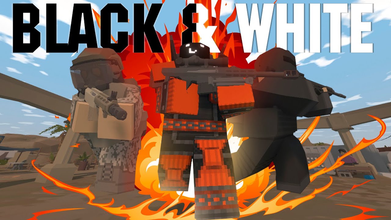 РАЗНОС И ПОСОС Black and White Unturned PVP ARID YouTube