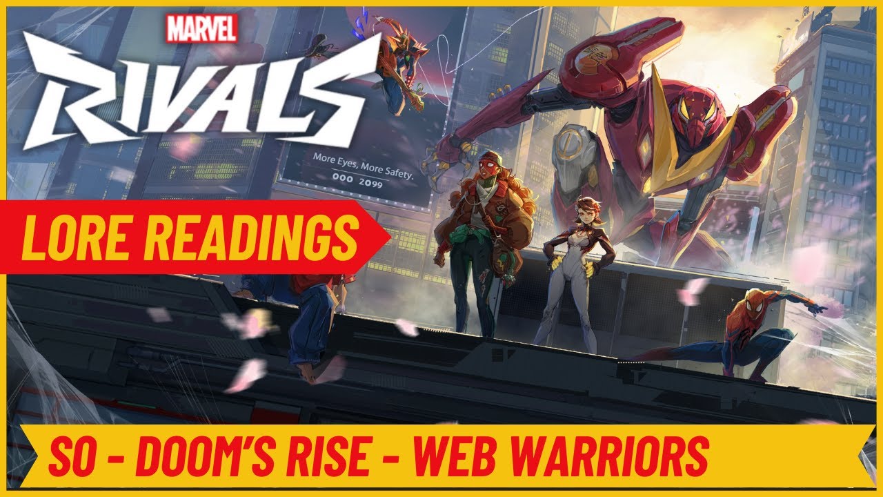 Marvel Rivals Gallery Cards Narrated (s0 Doom's Rise): Web Warriors ...