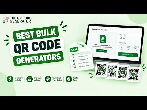 Best Bulk QR Code Generator in 2026 (Top 5 Tools Compared)