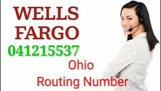 Wells Fargo Routing Numbers: Ohio, Wire Transfers & SWIFT Code 🏦