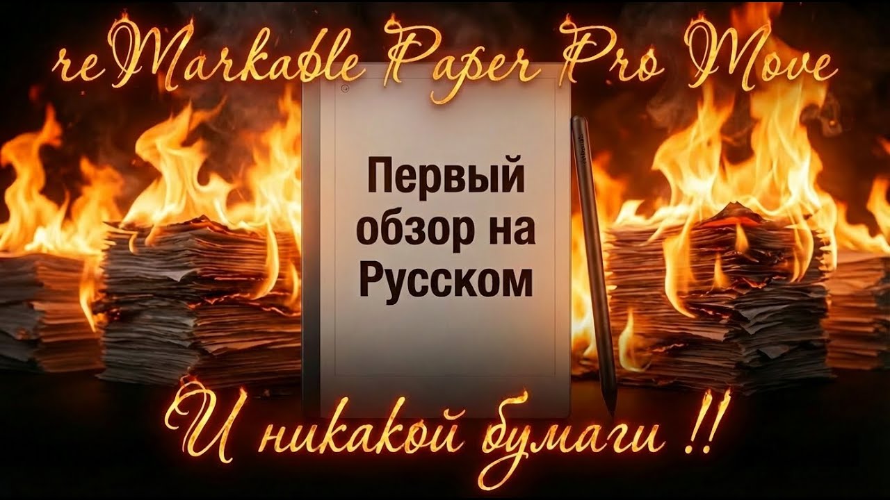 reMarkable paper pro move первые впечатления
