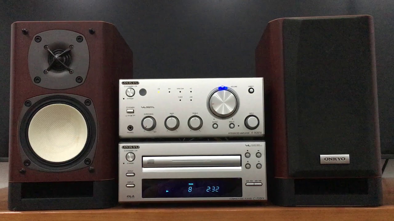 Onkyo A-905FX C-705FX D-D2E - YouTube