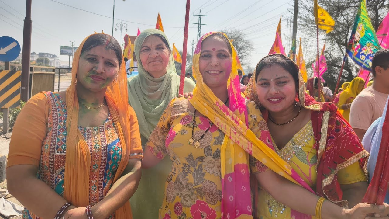 आज उठाया खाटू श्याम का निशान ❣️