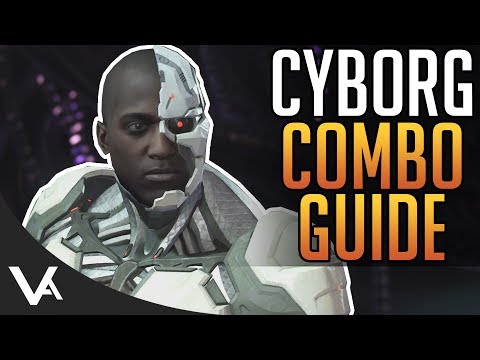 Injustice 2 - Cyborg Combos! Easy Combo Guide For Beginners In Injustice 2