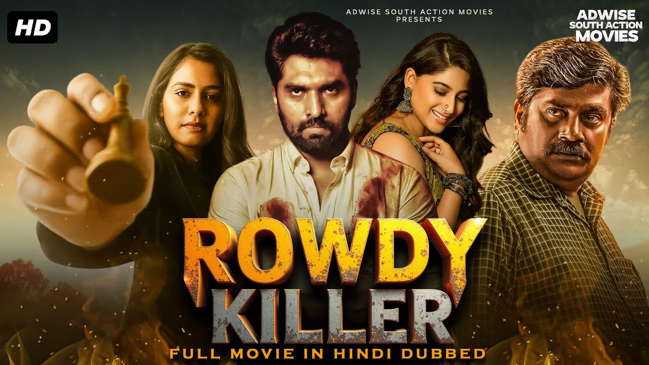 Anish Tejeshwar ''Rowdy killer'' | Blockbuster Hindi Dubbed Full Action Movie | South Movie | Movie