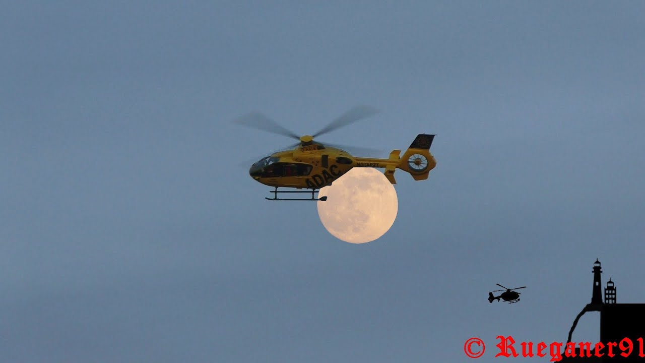 [HD] Christoph 48 , Abendlandung am Luftrettungszentrum Neustrelitz