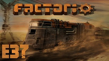 Factorio - #37 - Combat Robots and Dedicated Green Line