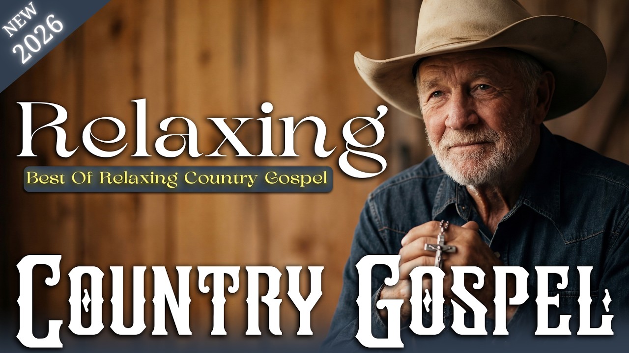 【𝑷𝑳𝑨𝒀𝑳𝑰𝑺𝑻】 Classic Country Gospel Hymns 🌾🙏 Peaceful Old Gospel Songs With Lyrics