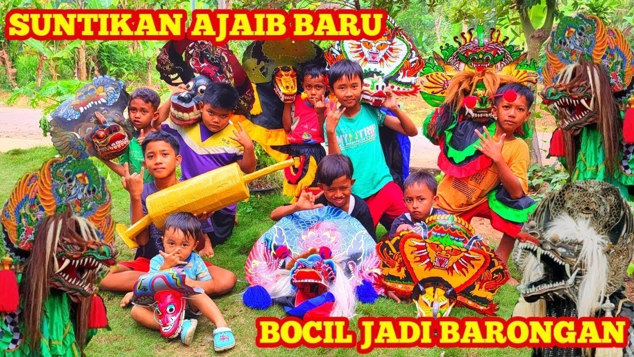 Suntikan ajaib membuat bocil jadi barongan