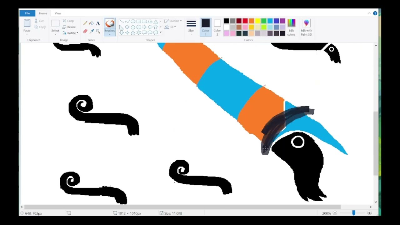 Orthoceras and Lituites Speedpaint 12232025