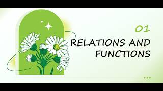 Class 10 Chapter - 1 Relations and Functions Part - 4 |Samacheer Kalvi Syllabus |