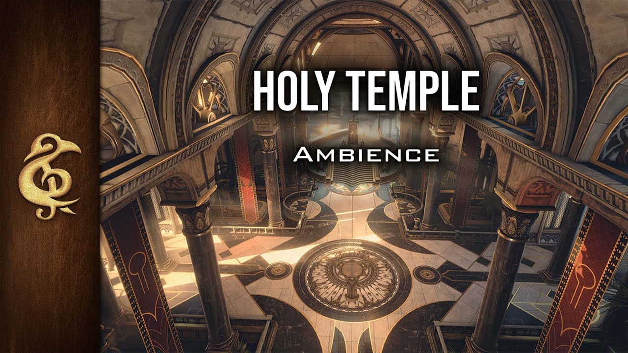 D&D Ambience | Holy Temple | Sacred, Good, Saint, Blessed, Fantasy,  Immersive, Angels, Gods - YouTube