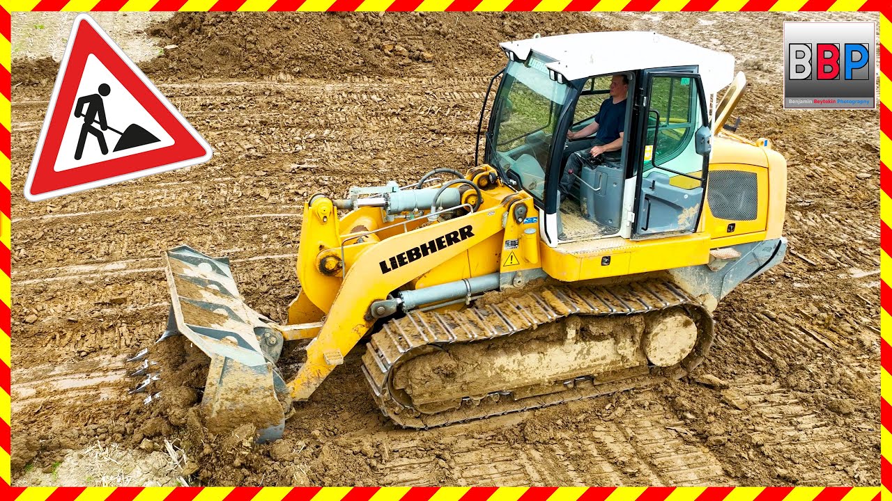 ⚠️ Liebherr LR 634 Kettenlader ⚠️ Oberbodenabtrag, Winnenden, 2024. #2  #trackloader #liebherr