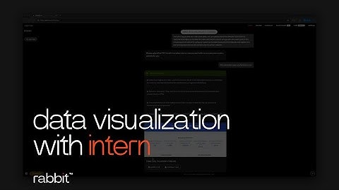 data visualization with rabbit intern