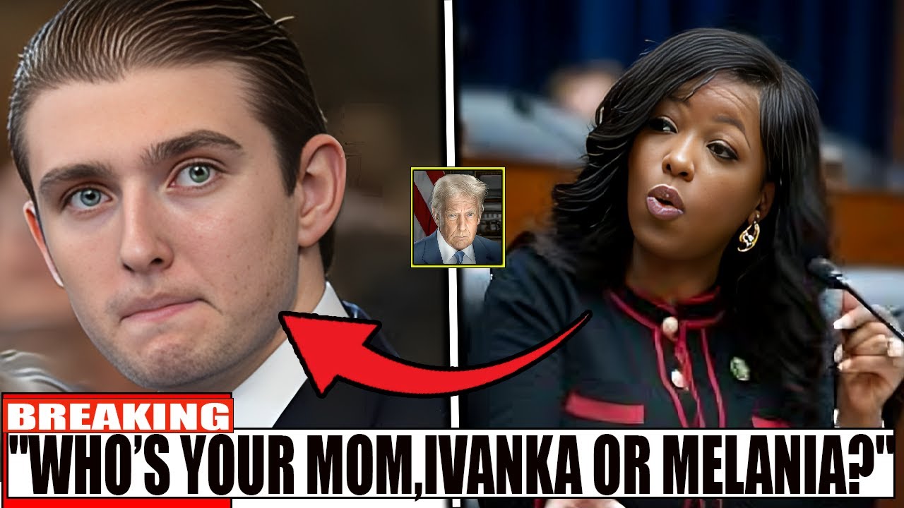 Barron Trump Insults Jasmine Crockett LIVE — Her Fierce Comeback Ends Him Instantly