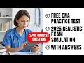 2026 Free CNA Practice Test 180 Questions Realistic Exam Simulation with Answers