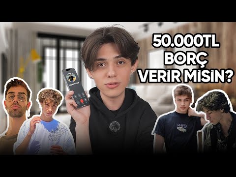 FENOMENLERDEN BORÇ PARA İSTEDİM!