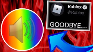 ROBLOX IS REMOVING AUDIOS… (Update!)