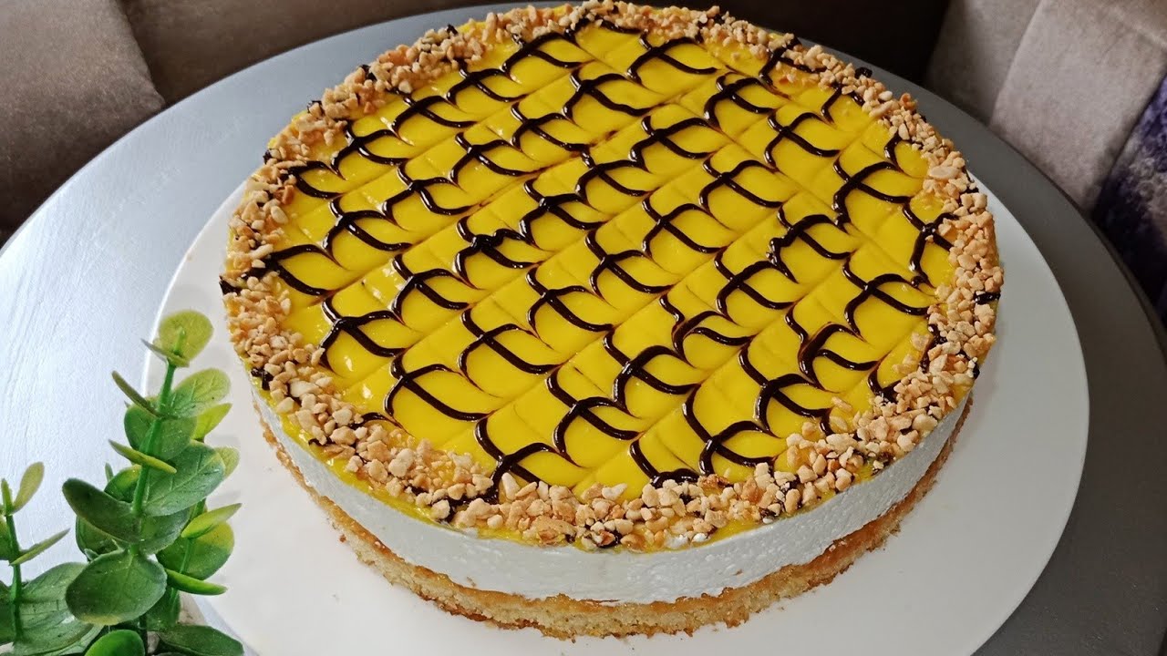 #كيكة باردة لعشاق الحامض منعشة جدا🍋 ..كيكة لذيذة بمكونات بسيطة فالمتناول #gateau au citron