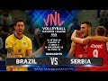 Brazil vs Serbia  | Highlights Men's VNL 2019