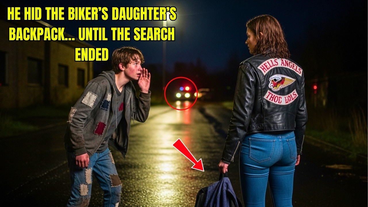 Runaway Teen Hid a Hells Angel’s Daughter’s Backpack Until the Search Was Over
