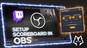 WSS Scoreboard OBS Tutorial